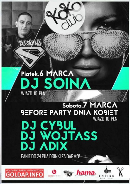 Dj Soina - Video Mix /KoKo Club / Gołdap / 06.03.15