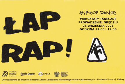 Łap RAP! - warsztaty taneczne w tę sobotę poprowadzi Grędziu!