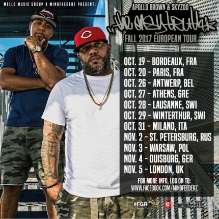 Apollo Brown & Skyzoo x Gruby Mielzky / niePowiem / Warszawa