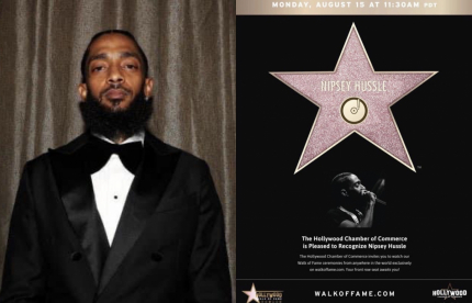 Nipsey Hussle z pośmiertną gwiazdą na Walk of Fame