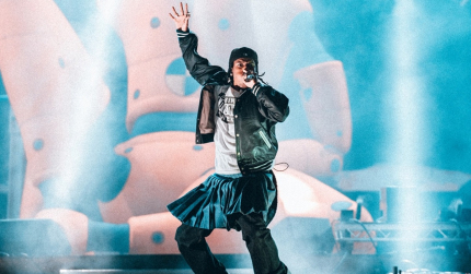 A$AP Rocky na Open'erze 2022 - fot. Konrad Welenc dla Popkiller.pl