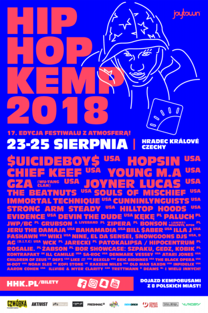 Hip Hop Kemp 2018 już w przyszłym tygodniu - znamy rozkład!