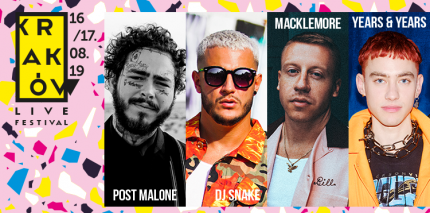 Kraków Live Festival nadciąga - zagrają Post Malone czy Macklemore