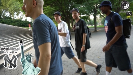 Zwiedzamy Brooklyn z Masta Ace'em i Marco Polo - nasz spacer (Popkiller sam w NY #3 - vlog)