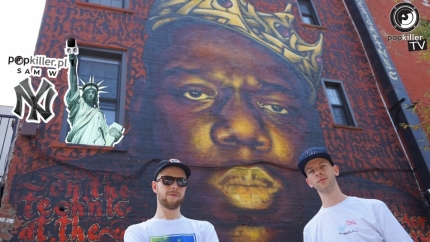 Notorious B.I.G., ODB, Big L... Zwiedzamy murale w NY! (Popkiller sam w NY #2 - vlog)