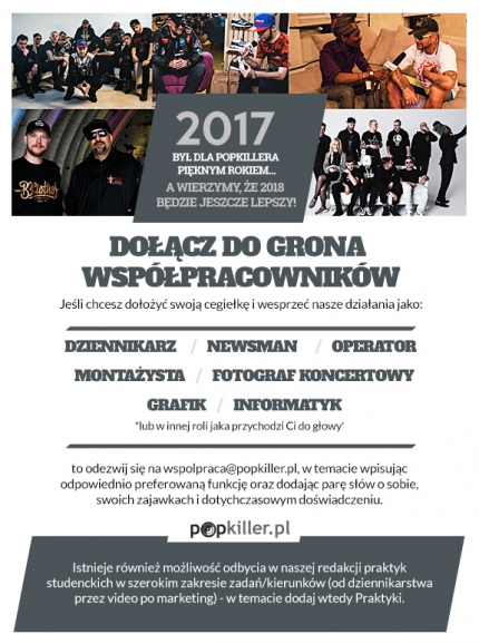 Dołącz do grona popkillerowych współpracowników!