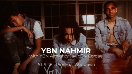 YBN Nahmir z ekipą odwiedzi Warszawę