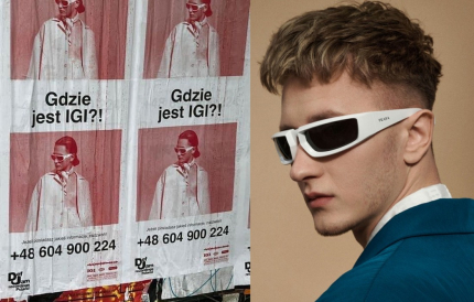 Young Igi z tajemniczymi plakatami w Warszawie - Gdzie jest IGI?!